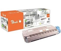Peach 110602 kaseta su tonerem 1 vnt. Zamiennik Geltonas