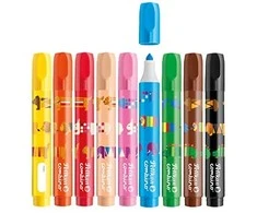Pelikan Flomasteriai Herlitz Colorella Super Combino C411, 9 vnt.