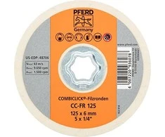 Tekstilinis poliravimo diskas PFERD CC-FR 125