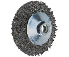 Metalinis šepetys 100x10mm PFERD KBU INOX 0,3 M14