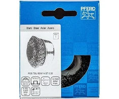 Metalinis šepetys-taurelė Ø60mm PFERD TBU ST 0,3