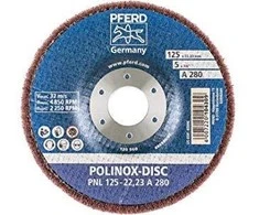 Šlifavimo diskas PFERD PNL 125-22,23mm A280