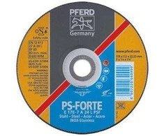 Metalo šlifavimo diskas Ø125x7x22mm A24 L PSF-INOX PFERD