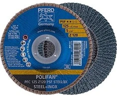 Šlifavimo diskas PFERD PFC125 Z PSF 120