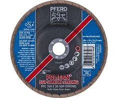Šlifavimo diskas PFERD PFC 180 Z 36 SGP STRONG