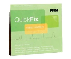 Vandeniui atsparūs pleistrai PLUM QuickFix 45vnt.