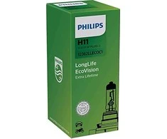 Philips Lemputė 55W 12V PGJ19-2 H11 LONGLIFE ECO
