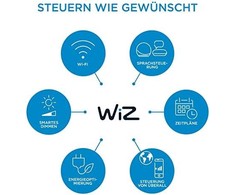 WIZ WI-FI BLE 60W G125 E27 927-65 CL 1PF/6