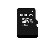 Atminties kortelė „Philips Micro SDHC“ kortelė 32 GB, 10 klasės UHS-I U3, įsk. Adapteriai