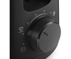 Philips Daily Collection HD2590/90 skrudintuvas 1 griežinėliai Juoda 1030 W