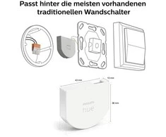 Philips Hue | Hue sieninis jungiklio modulis | Baltas