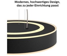 Pakabinamas šviestuvas Philips Hue Enrave juodas pendant