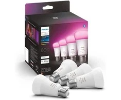 Philips Hue WCA 6,5W A60 E27, 4vnt pakuotė | E27 | 6,5 W | RGBW 2000-6500K | Bluetooth ir Zigbee