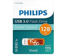 Oranžinis STICK Philips USB 3.0 128GB Vivid Edition Sunrise Oranžinis