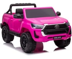 Lean Cars Dvivietis vaikiškas elektromobilis Toyota Hilux DK-HL860, rožinis