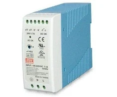 Maitinimo šaltinis serwerowy Planet PLANET PWR-60-24 moduł zasilaczy 60 W Mėlyna, Baltas