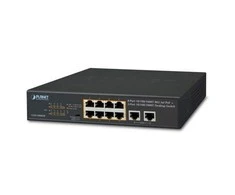Šakotuvas Switch PoE Planet GSD-1008HP (10x 10/100/1000Mbps)