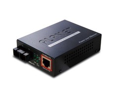 Šakotuvas „Planet IEEE802.3af PoE 10/100Base-TX“ į 100Base-FX (SC) medijos keitiklis