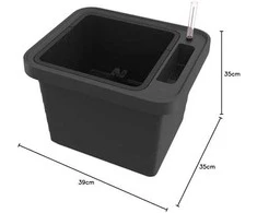 ‎Plastia URBALIVE BERBERIS UNO Donica samonawadniająca 45 x 39 cm, pilka
