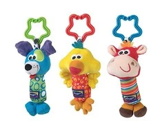 Nascita PLAYGRO pakabinamas žaislas Trys draugai My First, 0181059