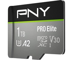 Atminties kortelė PNY PRO Elite Micro SDXC 1TB + Adapteris SD
