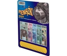 Mokomieji pinigų banknotai ir monetos ADAMIGO 3648