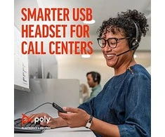 Plantronics POLY EncorePro 525 EP525 USB STEREO USB-A &amp; USB-C Ausinės