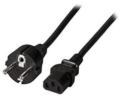 Triton EFB Elektronik EK508SW.3 maitinimo kabelis Juodas 3 m Maitinimo kištuko tipas E+F C13 skydelis
