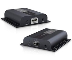 Kabelis PremiumCord HDMI RJ-45, Juodas (khext120-1)
