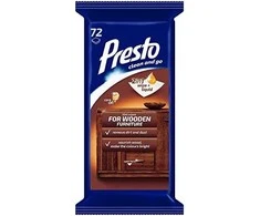 Drėgn.serv. med.pav."Presto Clean"baldams,72 vnt