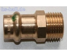 Viega Pereinamojo laikotarpio forma su SC GZ 18x3 / 4 "bronzA 283230