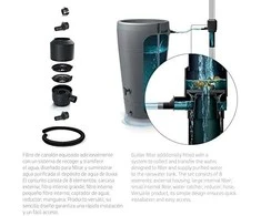 Prosperplast vidaus lietaus vandens filtro latakas