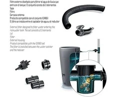 Prosperplast  lietaus talpos pajungimo prie lietvamzdžio komplektas PP ICANSET1