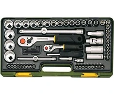 1/4"+1/2" 65 dalių colinių galvučių rinkinys PROXXON