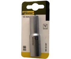 1/2" Šešiakampė prailginta galvutė PROXXON 12 mm
