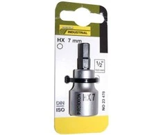 1/2" Galvutė su šešiakampiu antgaliu PROXXON 7 mm
