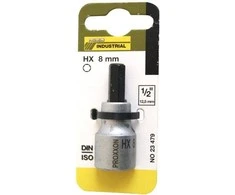 1/2" Galvutė su šešiakampiu antgaliu PROXXON 8 mm