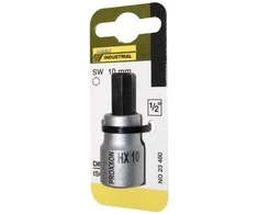 1/2" Galvutė su šešiakampiu antgaliu PROXXON 10 mm