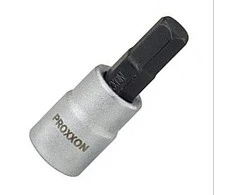1/4" galvutė su šešiakampiu antgaliu PROXXON HX 3mm