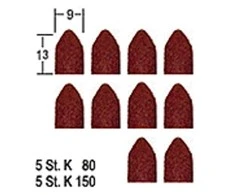 Šlifavimo ritinėliai Ø9mm(10vnt.) PROXXON