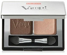 Pupa Milano Pupa Vamp! Compact Duo Eyeshadow akių šešėliai, atspalvis: 004 Amber Bronze, 2.2 g