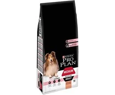 Purina Pro Plan OPTIDERMA dog adult Medium Sensitive Skin 14 kg, suaugusių vidutinių veislių, turinčių jautrią odą šunų sausas pašaras 12367239
