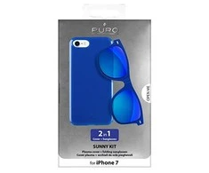 Puro Sunny Kit Apple iPhone 7/8 + akiniai SE 2020 / SE 2022 dėklas telefonui mėlynos spalvos IPC747SUNNYKIT1BLUE