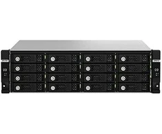 Serveris QNAP SAS12Gb/s dvigubo valdiklio 3U 16 lizdų serverio šasi