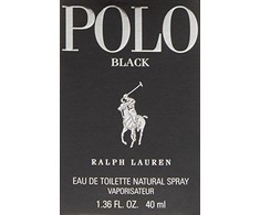 Ralph Lauren Polo Juodas EDT tualetinis vanduo vyrams, 40 ml