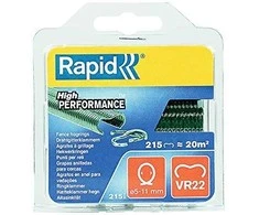 Rapid R: Hog Ring VR22 / 0,215M žalias lizdinė plokštelė 5-11 mm, greita