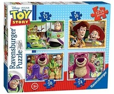 Puzzle 4in1 Toy Story 3 - RAVENSBURGER dėlionė