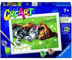 „Ravensburger Paint“ – „Numbers Sleeping Friends“.