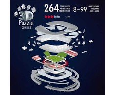 Ravensburger 3D dėlionė „Iconics“: „Allianz Arena“ (naktinis leidimas)