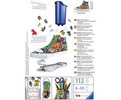 RAVENSBURGER dėlionė Sneaker Graffiti 180 vnt, 12535